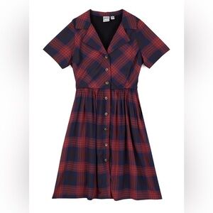 Joanie Clothing - Pepita Check Shirt Dress